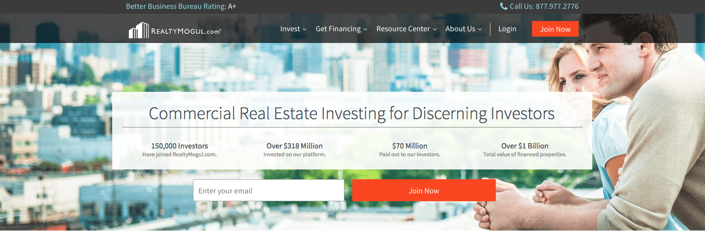 Realty Mogul real estate investing